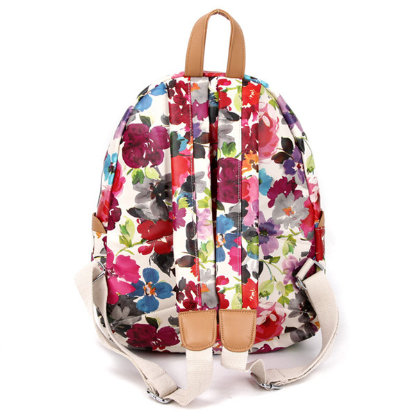 Flora Print Backpack on Luulla